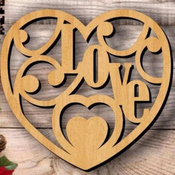 Cuadro Corazón LOVE