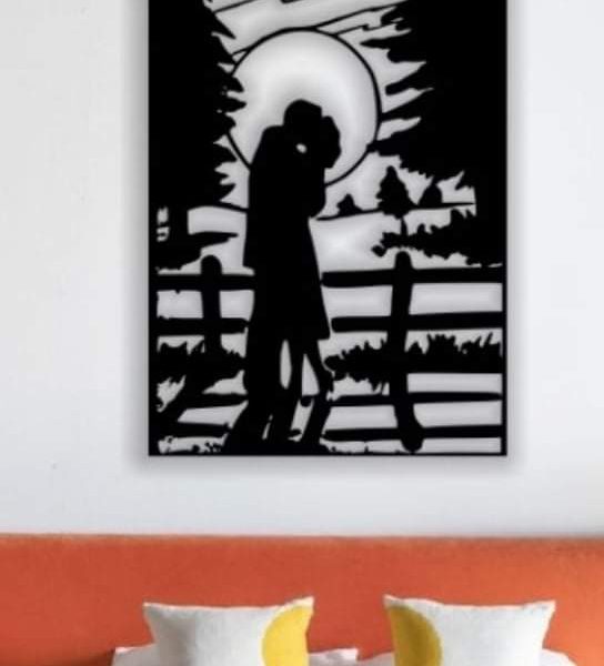 Cuadro Pared Enamorados