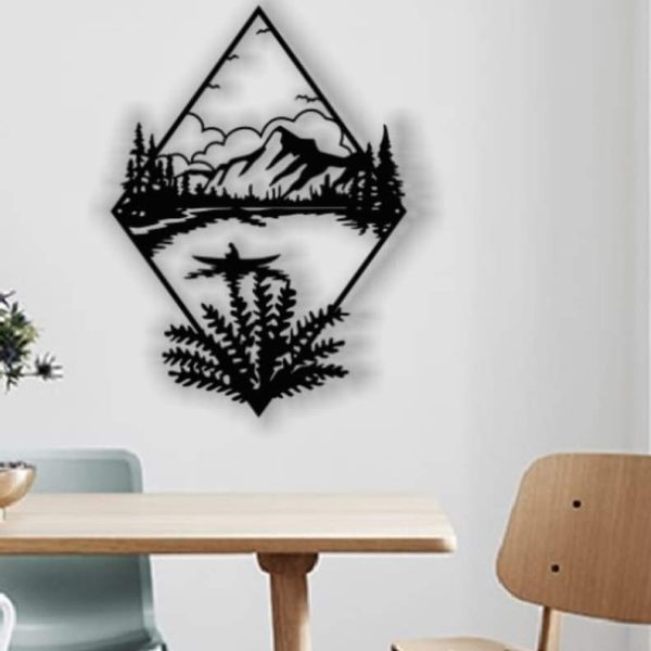 Cuadro Paisaje Rombo