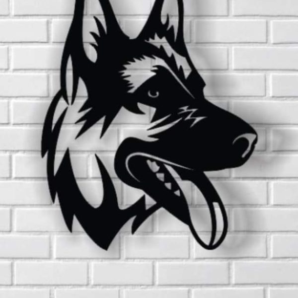 Cuadro Perro Lobo