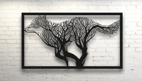 Cuadro Árbol de viento