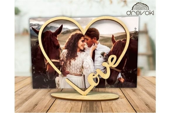 Marco de fotos para san valentín